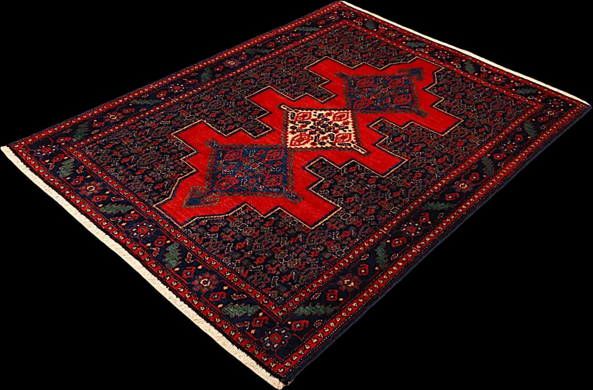 Senneh — Sannandadj, 148 × 113 cm — detail | RUGSOCIETE