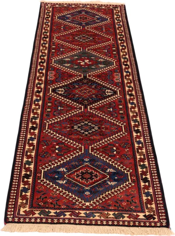 Yalameh rug — view 4, 207 × 65 cm | RUGSOCIETE
