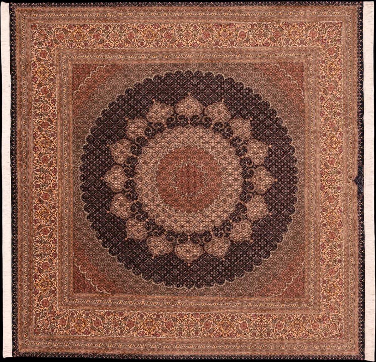 Tabriz — Tabriz Exkl.W.S., 250 × 255 cm | RUGSOCIETE