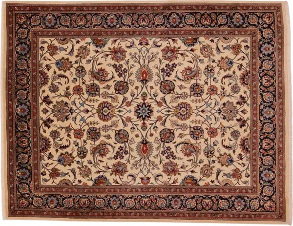 Hand-knotted Khorasan, 273 × 213 cm