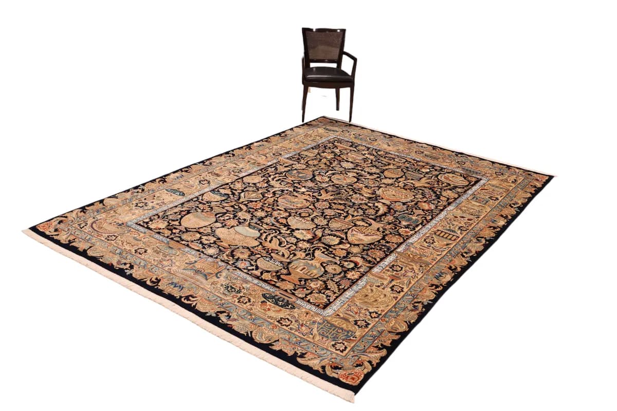 Kashmar — Khorasan, 337 × 247 cm — detail | RUGSOCIETE