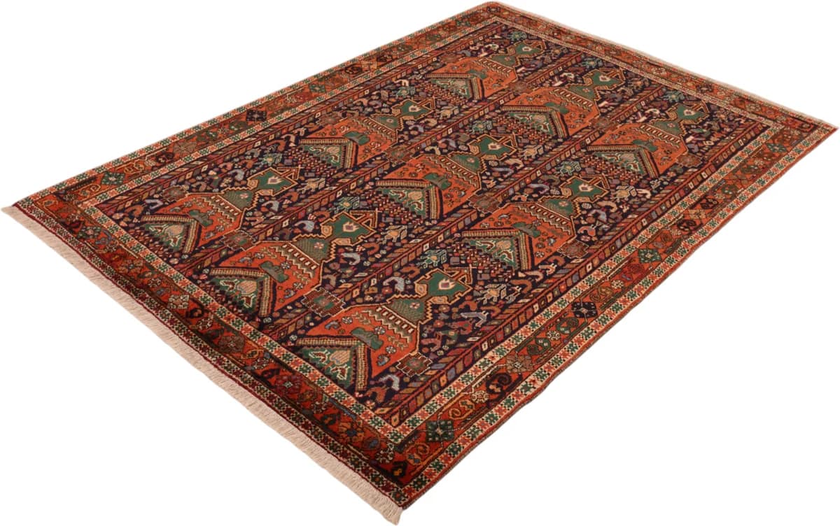 Shahr-e Babak rug — close-up of the weave and pile | RUGSOCIETE