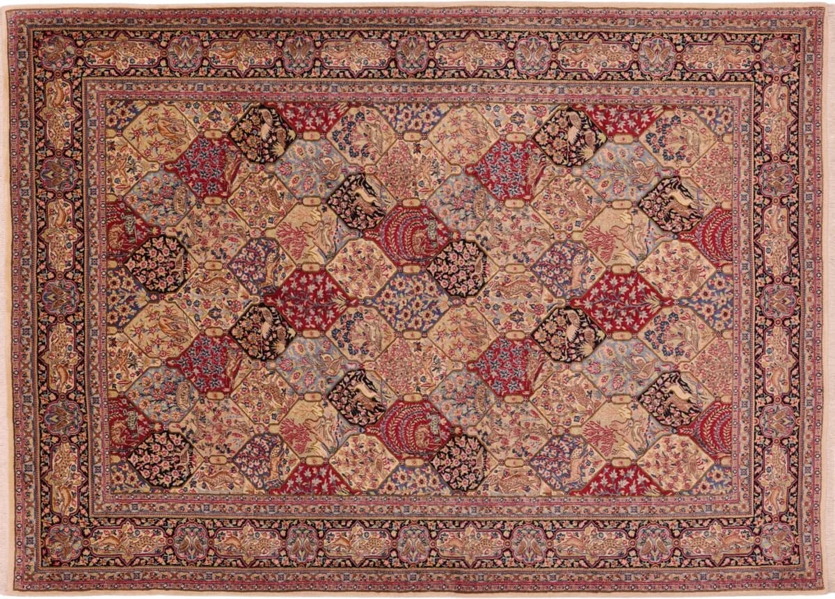 Hand-knotted Ravar rug, 289 × 208 cm — RUGSOCIETE Hamburg Speicherstadt