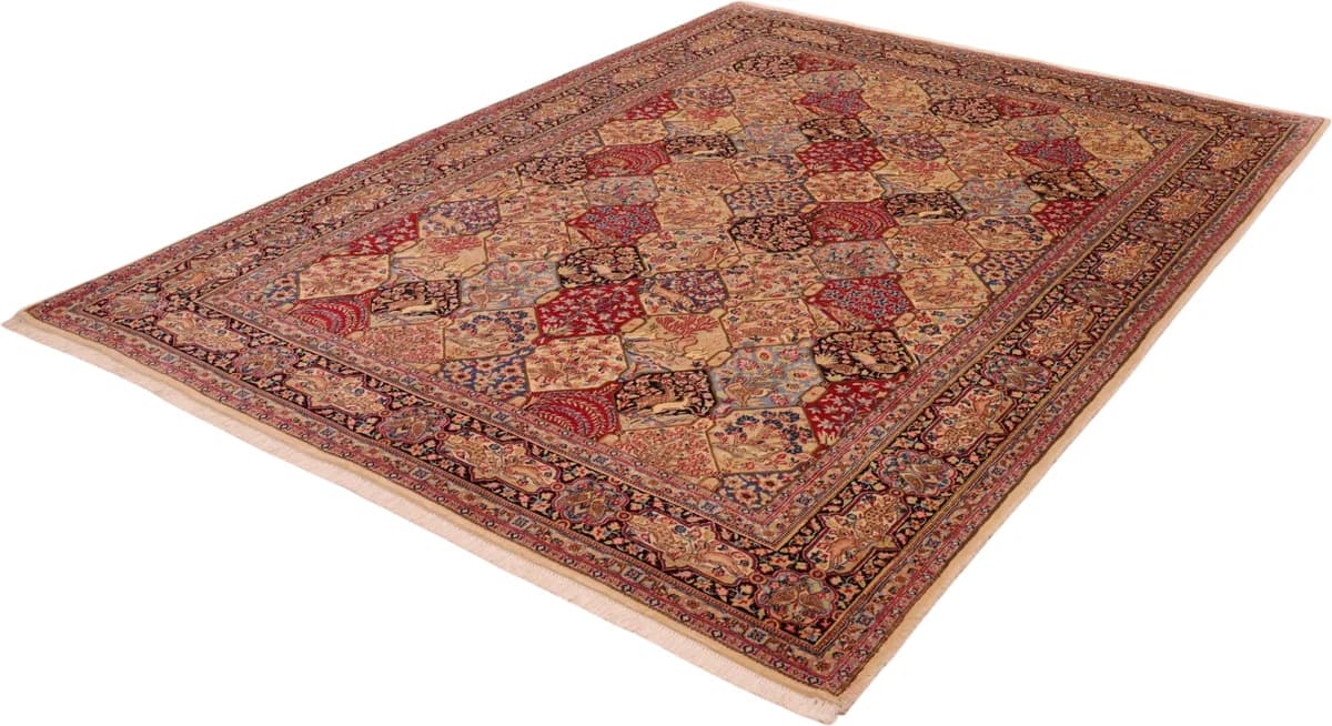 Ravar rug — close-up of the weave and pile | RUGSOCIETE