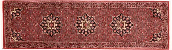 Hand-knotted Bidjar, 241 × 71 cm