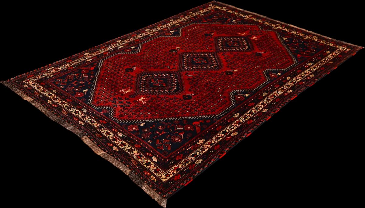 Shiraz — Shiraz, 288 × 199 cm — detail | RUGSOCIETE