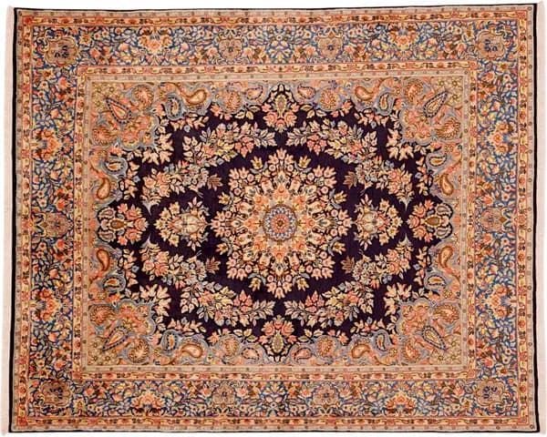 Hand-knotted Ravar, 242 × 196 cm