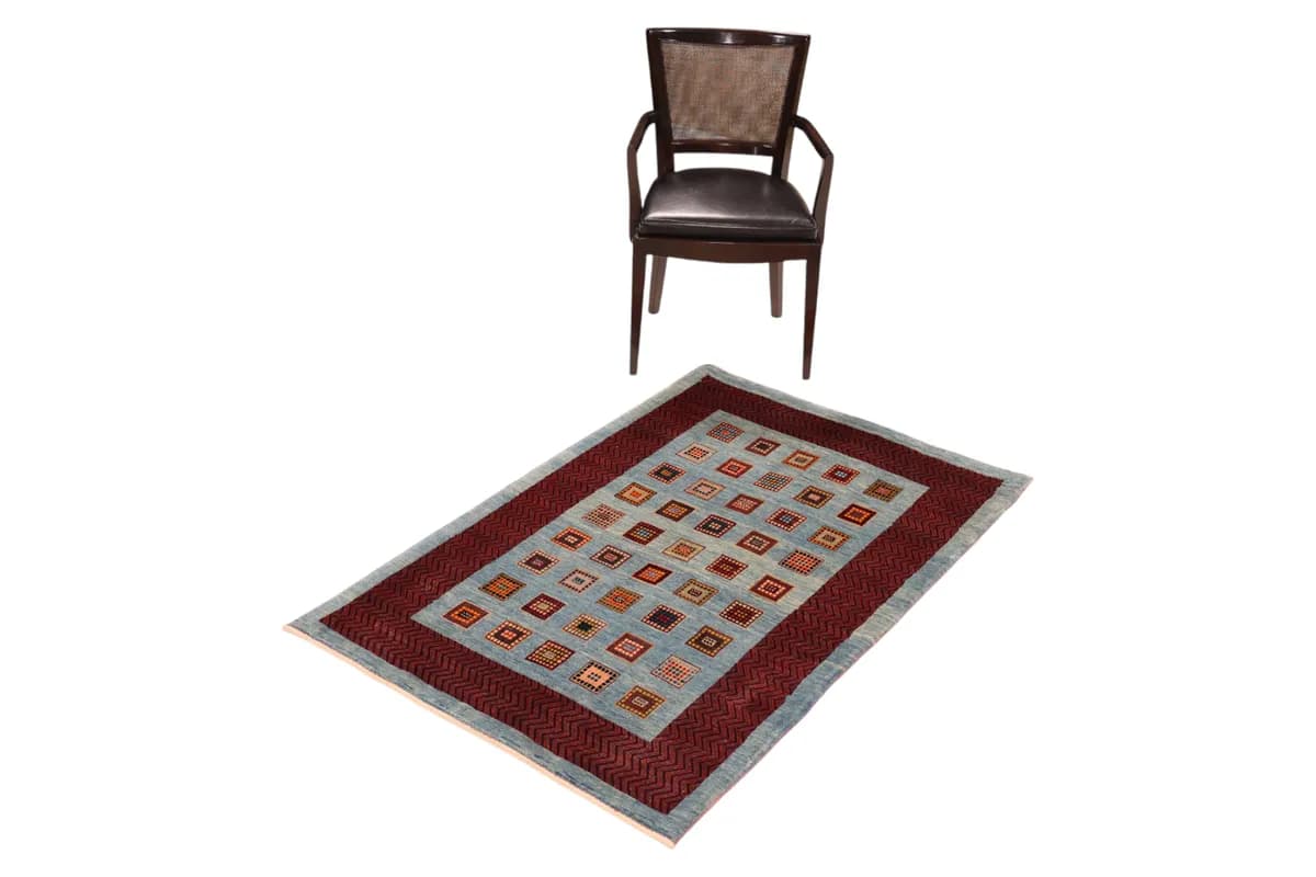 Gabbeh — Loribaft, 159 × 103 cm — detail | RUGSOCIETE