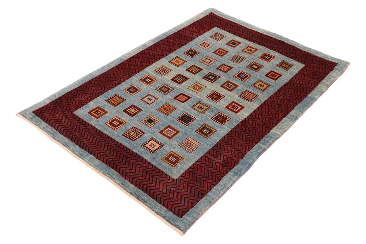 Gabbeh — Loribaft, 159 × 103 cm — detail | RUGSOCIETE