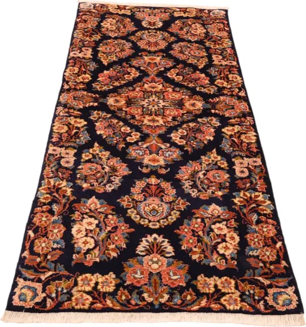 Hand-knotted Sarough, 184 × 77 cm