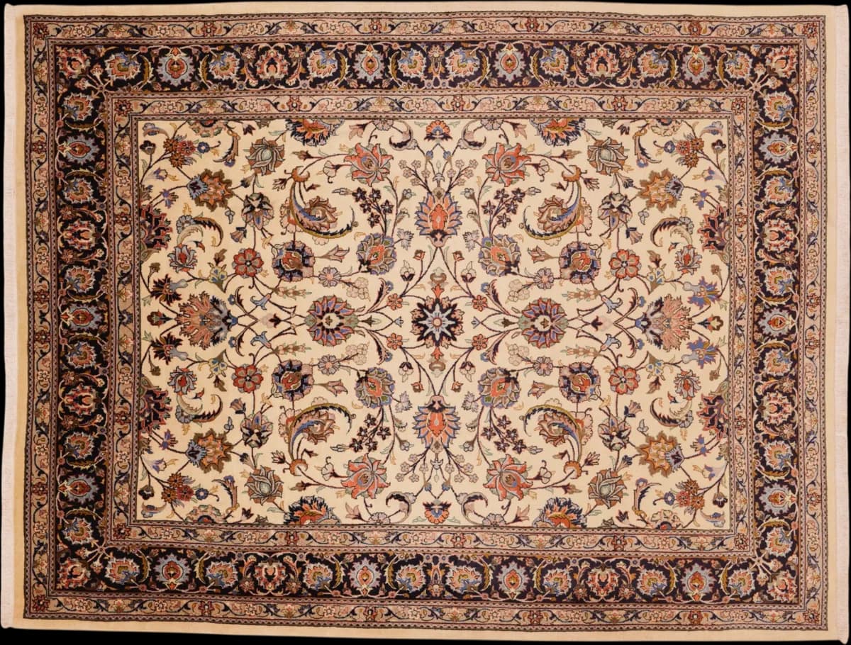 Mashad — Khorasan, 278 × 211 cm — detail | RUGSOCIETE