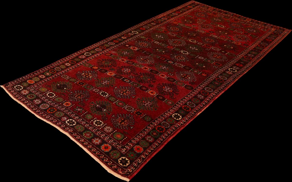 Kordi — Ahmad-Abad, 300 × 150 cm — detail | RUGSOCIETE