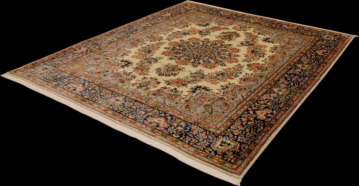 Kerman — Ravar, 238 × 195 cm — detail | RUGSOCIETE