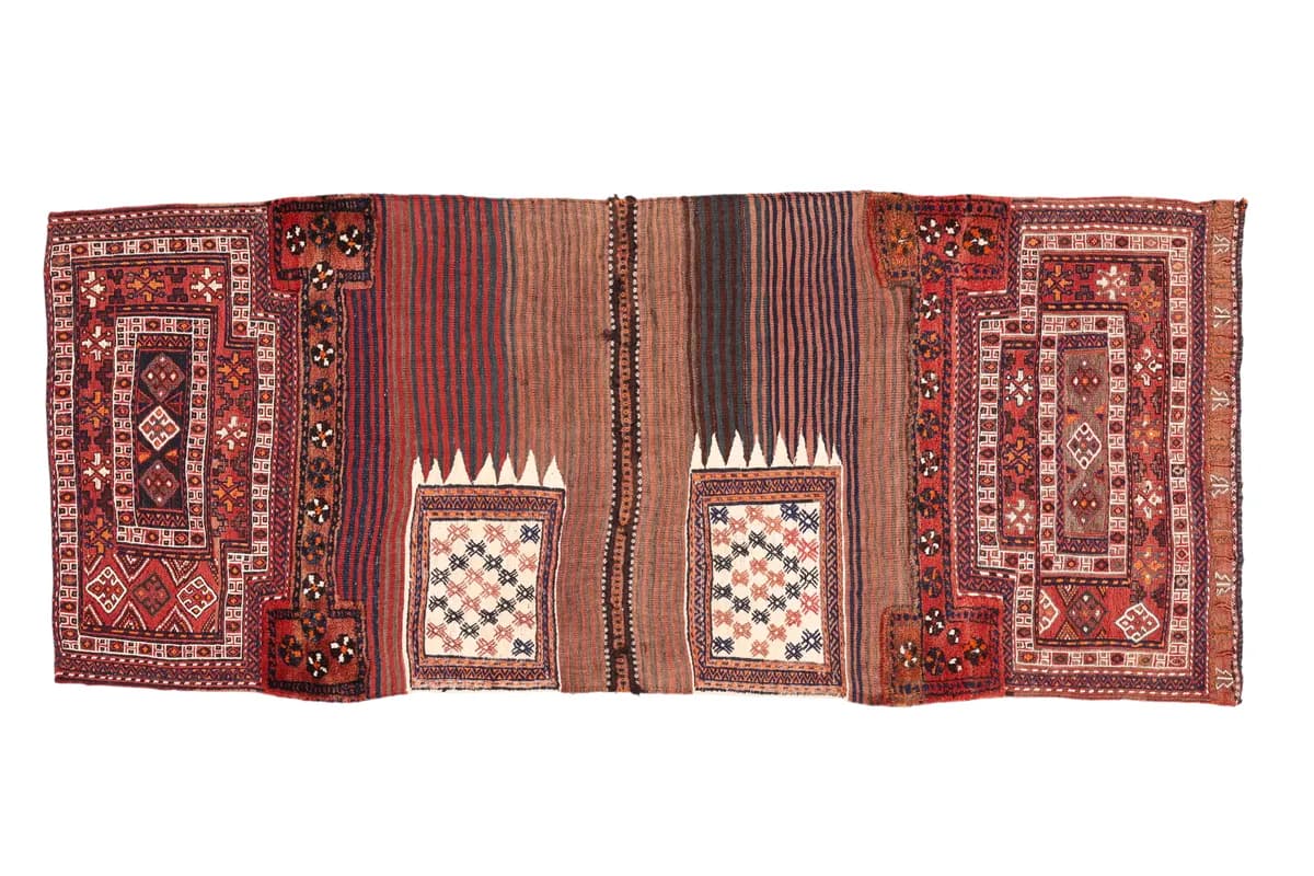 Kelim — Khorjin, 242 × 100 cm | RUGSOCIETE