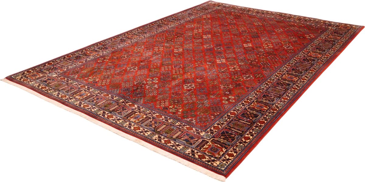 Meymeh rug — close-up of the weave and pile | RUGSOCIETE