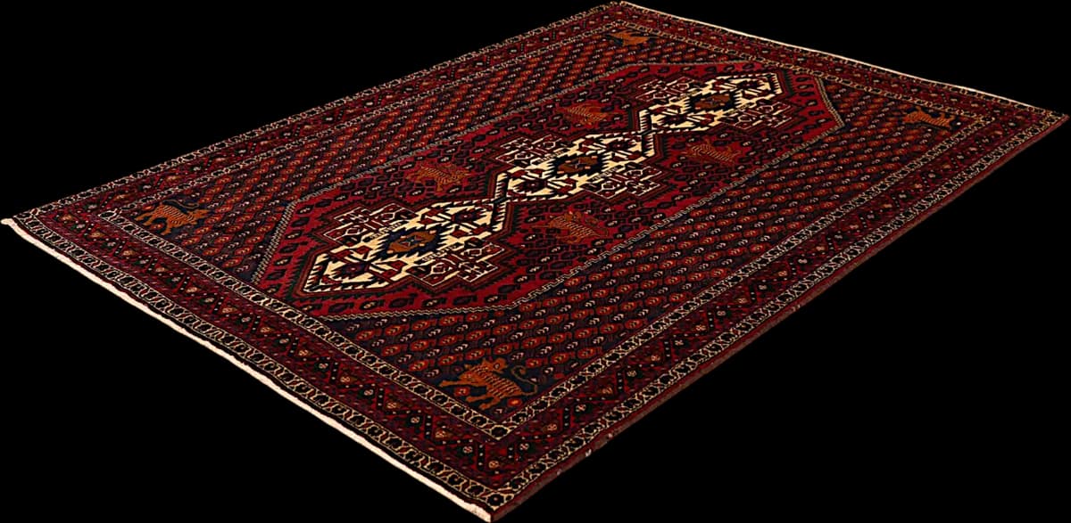 Shahr-e Babak — Shahr-e Babak, 205 × 138 cm — detail | RUGSOCIETE