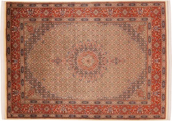 Hand-knotted Dorokhsh, 280 × 205 cm