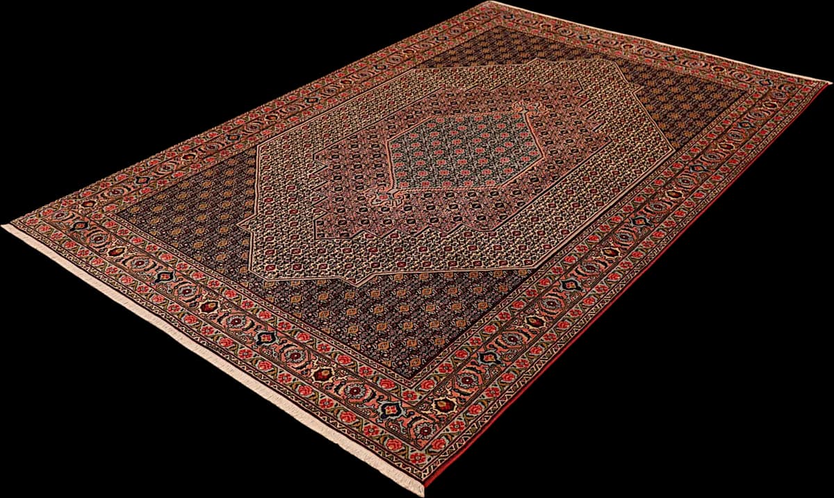 Senneh — Sannandadj, 303 × 197 cm — detail | RUGSOCIETE