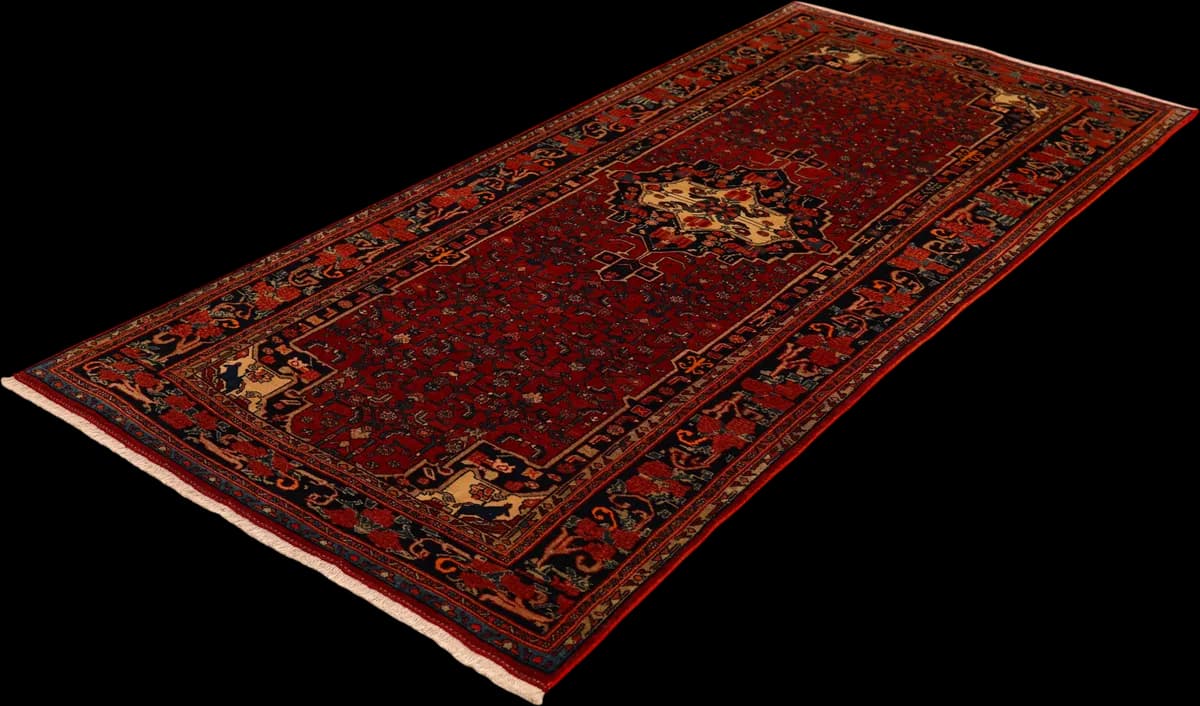 Bidjar Teppich 17244 — Garrous, 318 × 149 cm — detail | RUGSOCIETE