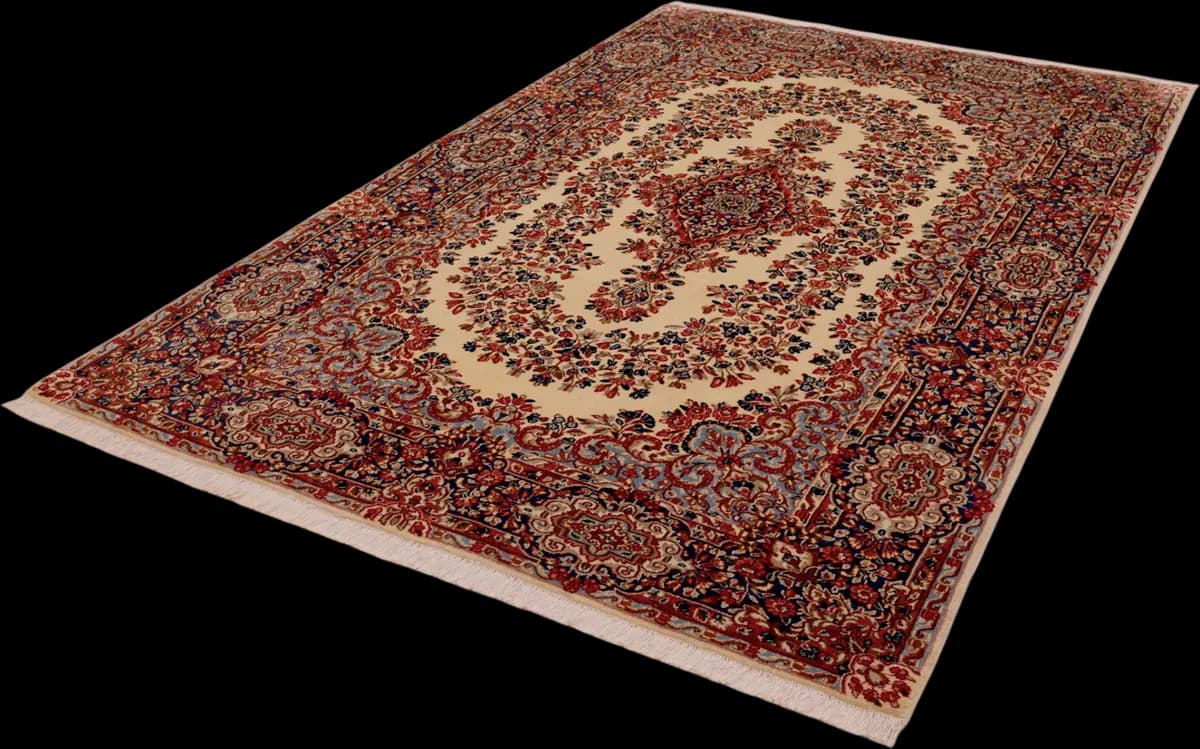 Kerman — Ravar, 243 × 153 cm — detail | RUGSOCIETE