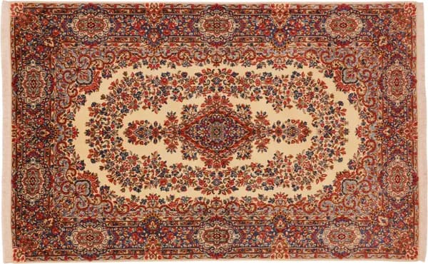 Hand-knotted Ravar, 243 × 153 cm