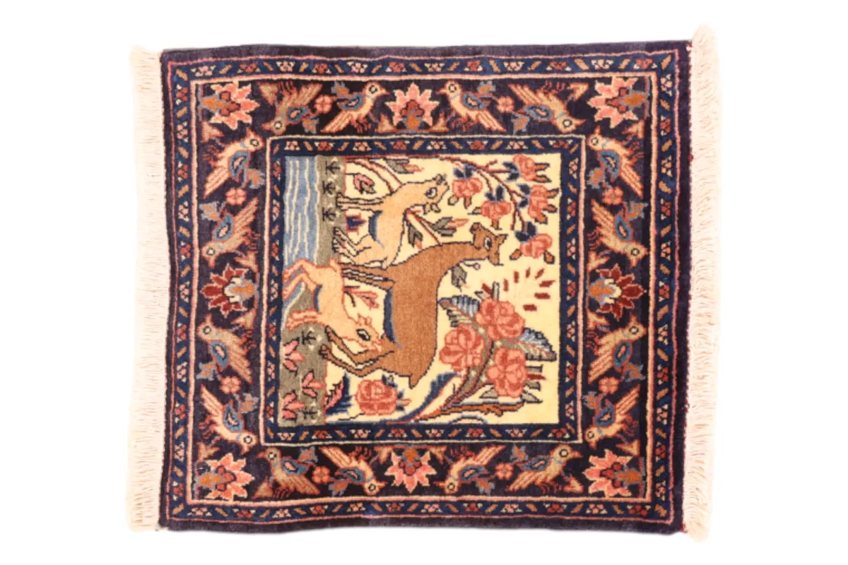 Bidjar Teppich 11111 — Bidjar, 50 × 48 cm | RUGSOCIETE