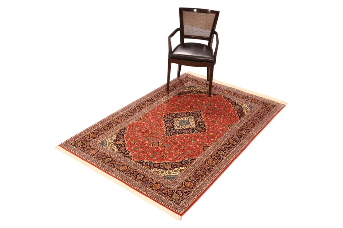 Kashan — Ilam, 207 × 138 cm — detail | RUGSOCIETE