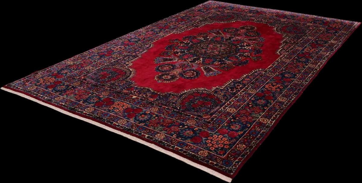 Kashan Teppich 18029 — Yazd, 336 × 207 cm — detail | RUGSOCIETE