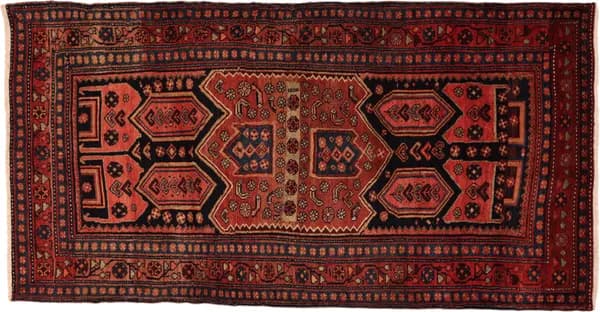 Hand-knotted Kordi, 233 × 122 cm