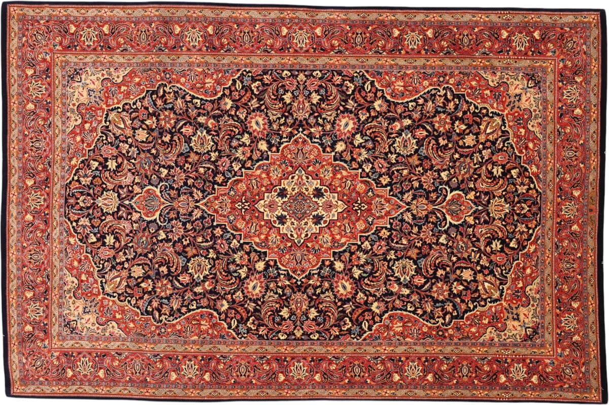 Hand-knotted Ilam rug, 204 × 134 cm — RUGSOCIETE Hamburg Speicherstadt