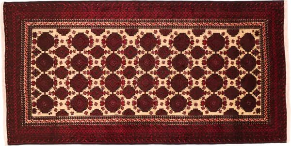 Hand-knotted Belutsch, 193 × 99 cm