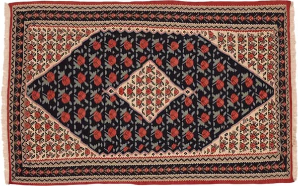 Hand-woven Kelim, 164 × 107 cm