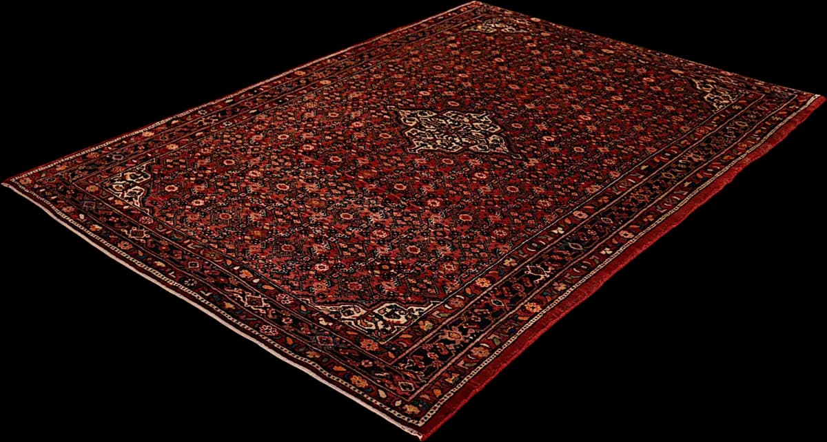 Hamadan — Hossein-Abad, 301 × 213 cm — detail | RUGSOCIETE