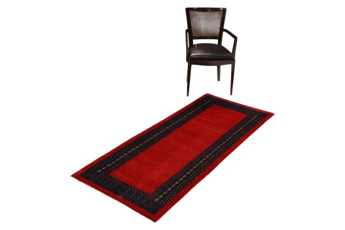 Gabbeh — Lori-Kashkouli, 194 × 82 cm — detail | RUGSOCIETE