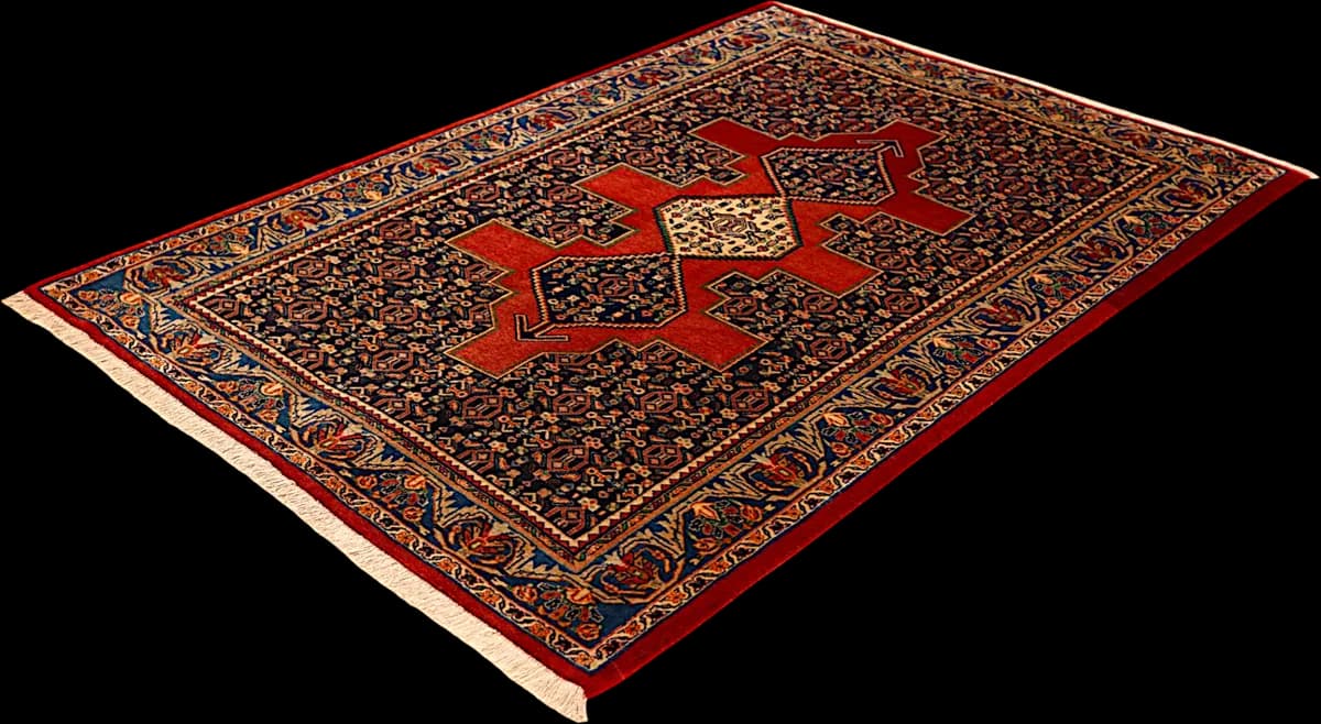 Senneh — Sannandadj, 197 × 136 cm — detail | RUGSOCIETE