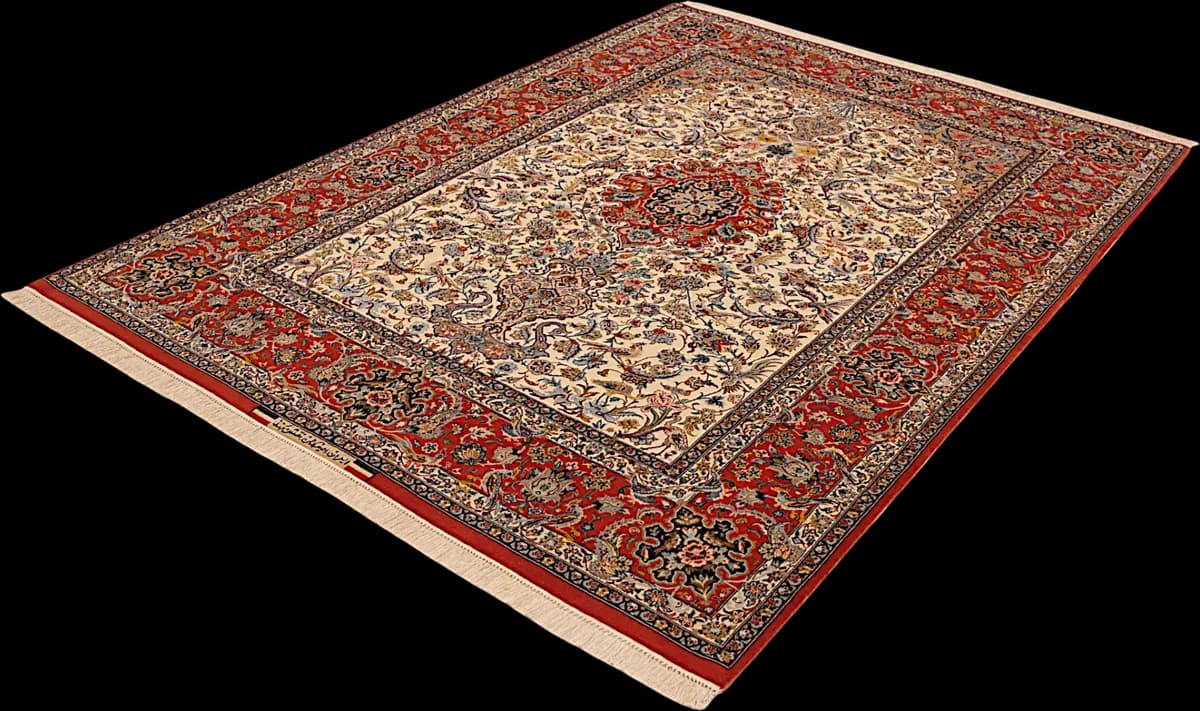 Isfahan — Isfahan, 227 × 159 cm — detail | RUGSOCIETE