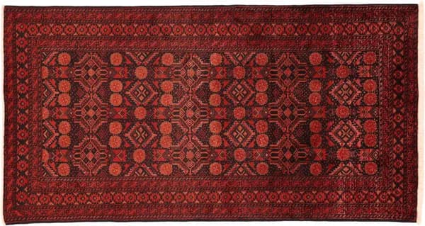 Hand-knotted Belutsch, 198 × 102 cm