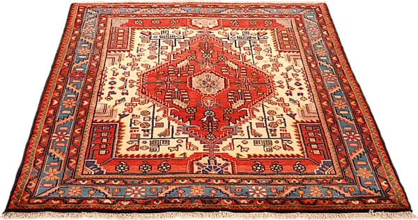 Beghardeh rug — view 4, 136 × 134 cm | RUGSOCIETE