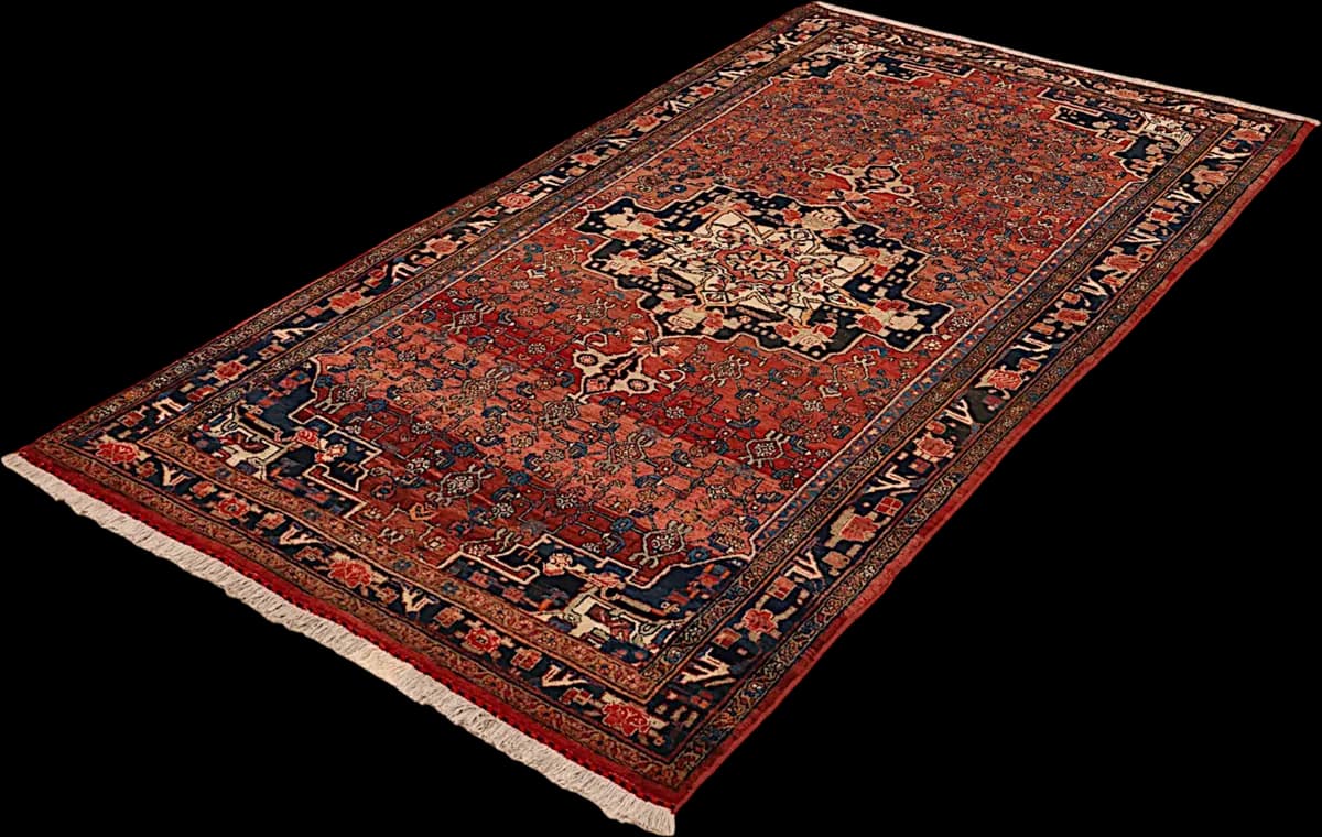 Bidjar — Kordi, 263 × 137 cm — detail | RUGSOCIETE