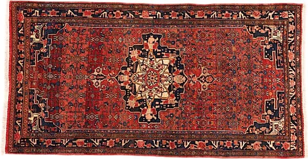 Hand-knotted Kordi, 263 × 137 cm
