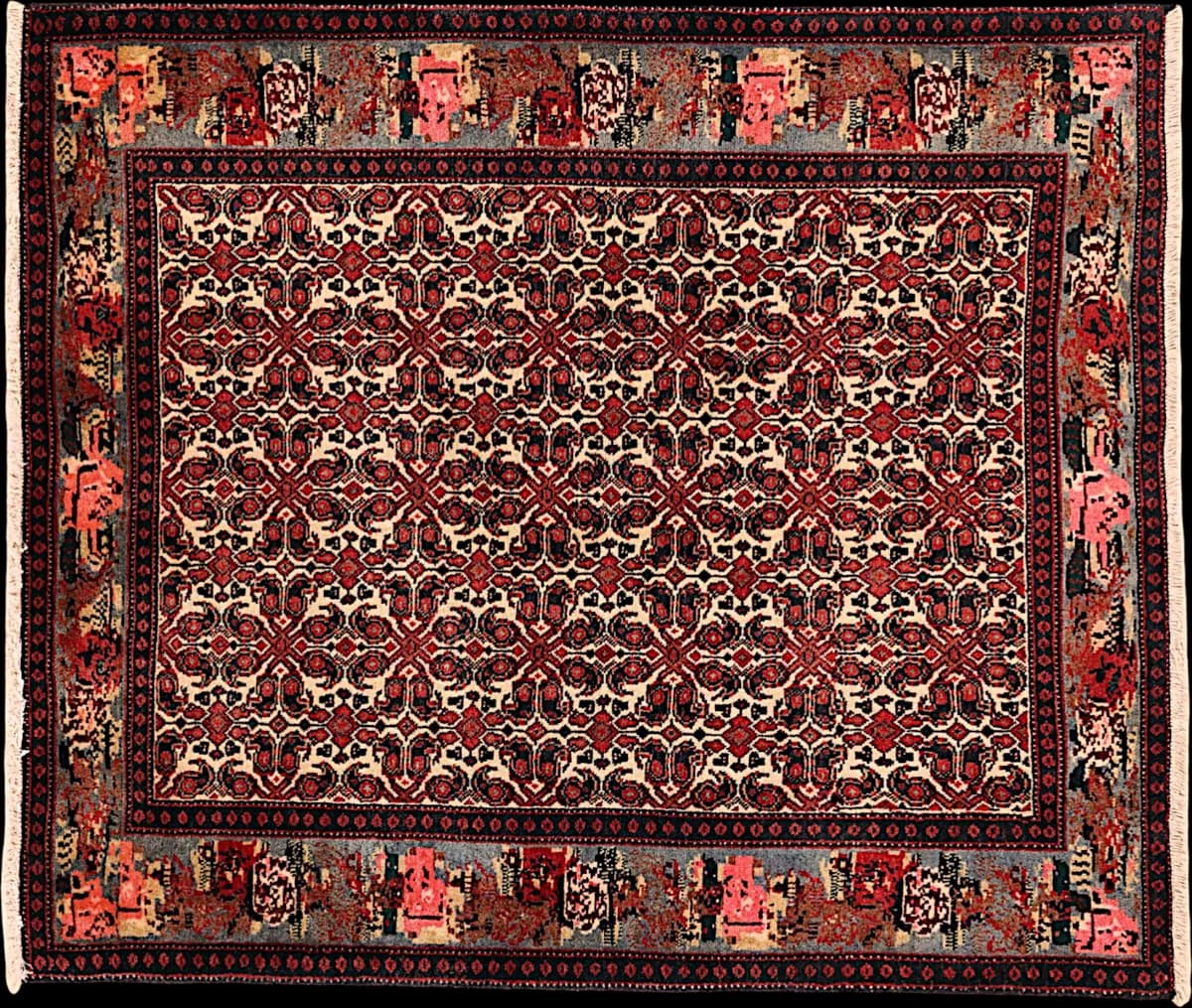 Senneh — Sannandadj, 141 × 123 cm | RUGSOCIETE