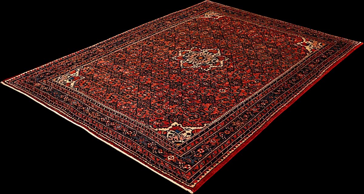 Hamadan — Hossein-Abad, 309 × 220 cm — detail | RUGSOCIETE