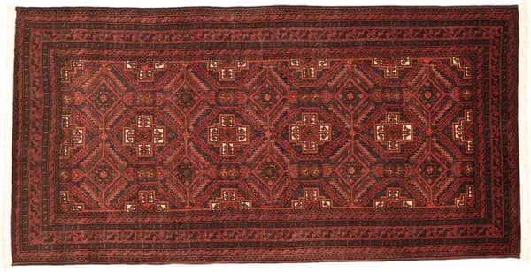 Hand-knotted Belutsch, 194 × 97 cm