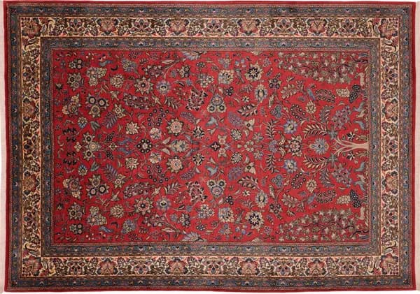 Hand-knotted Sarough, 303 × 219 cm