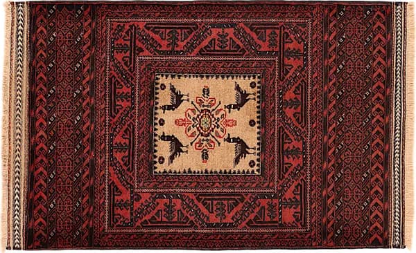 Hand-knotted Belutsch, 168 × 104 cm