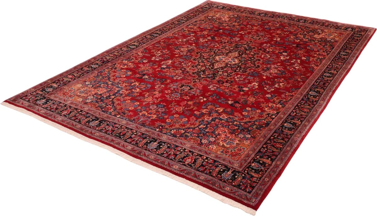 Dorokhsh rug — close-up of the weave and pile | RUGSOCIETE