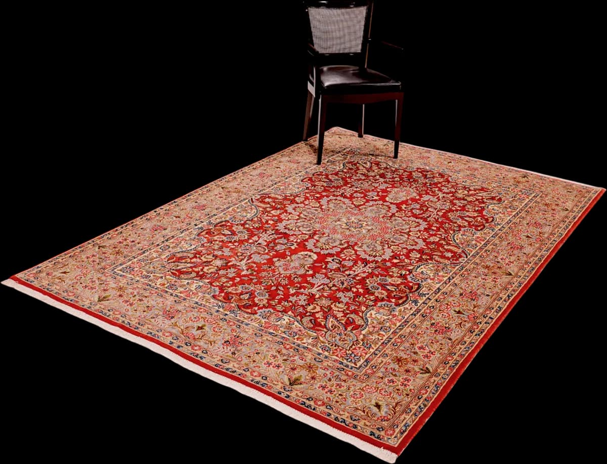 Kerman — Ravar, 259 × 183 cm — detail | RUGSOCIETE