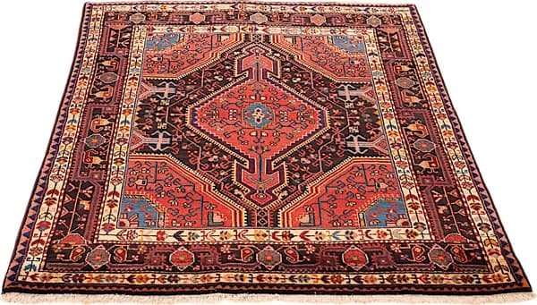 Beghardeh rug — view 4, 140 × 131 cm | RUGSOCIETE