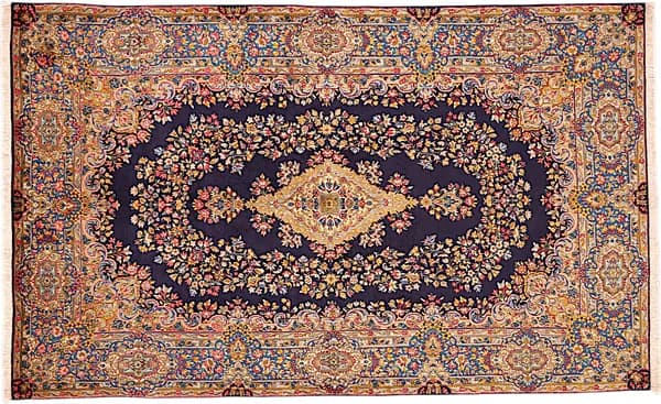 Hand-knotted Ravar, 240 × 147 cm