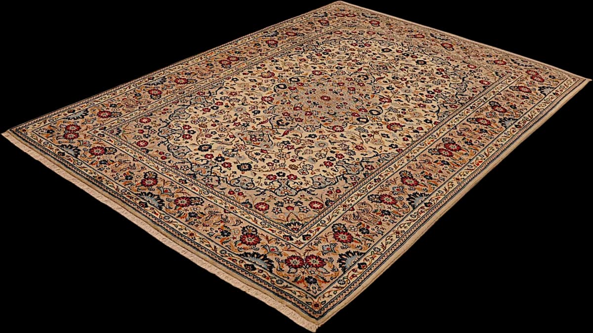 Kashan — Yazd, 274 × 199 cm — detail | RUGSOCIETE